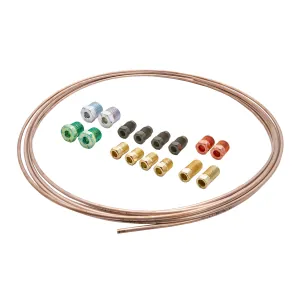 S.U.R.&R. 3/16 Inch Max Flex Quick-Fix Brake Line Bundle