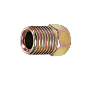 S.U.R.&R. 3/8 Inch-24 Inverted Flare Nut - 4 Piece