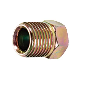 S.U.R.&R. 7/16 Inch-24 Inverted Flare Nut - 4 Piece