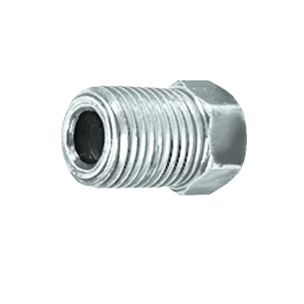 S.U.R.&R. M10 x 1.0 Blue Inverted Flare Nut - 4 Piece