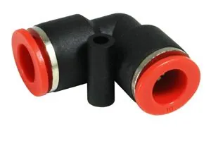 3/8" & 10mm Nylon To Nylon 90°