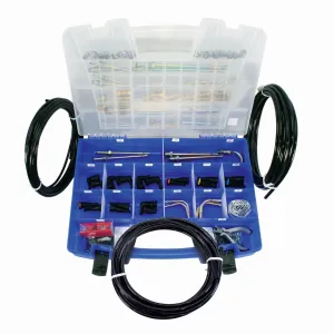 S.U.R.&R. DELUXE Fuel Line Replacement Kit - 168 Pieces plus 75 feet tubing