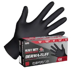 Derma-Tuff Large Black Nitrile
