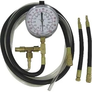 Lang Tools (Star Products) TU-469 - Fuel Injection Pressure Tester with Schrader Adapters