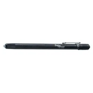 Stylus LED Pen Flashlight - Black Pen, White LED