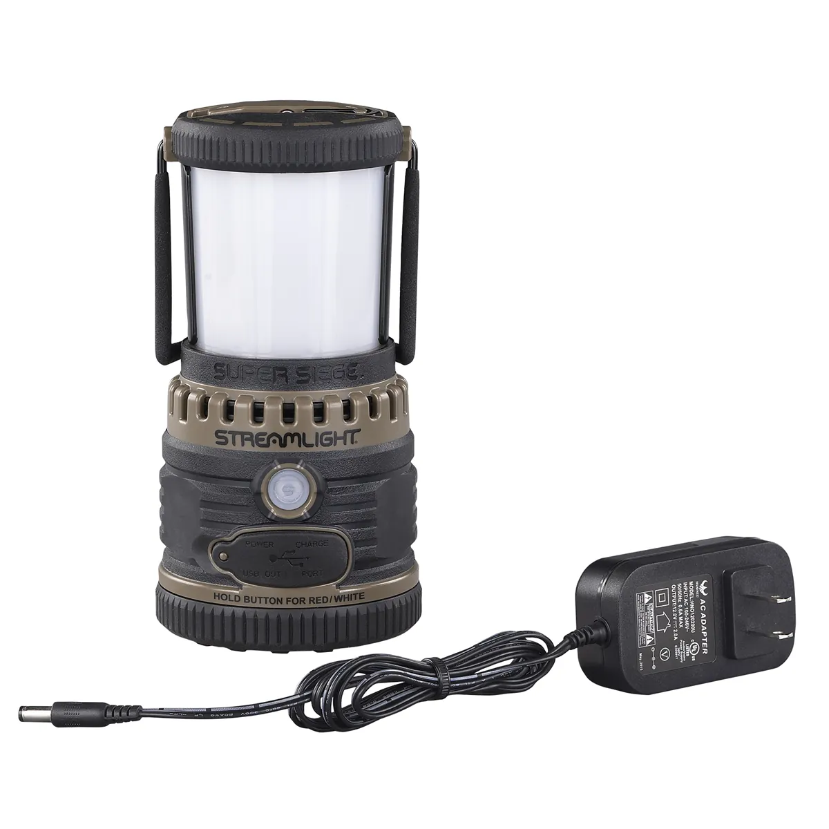 Streamlight Super Siege High Lumen Rechargeable Lantern - Coyote