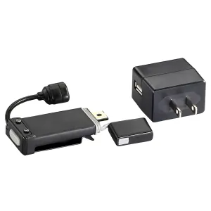 Streamlight ClipMate USB Rechargeable Clip-on Light - Black