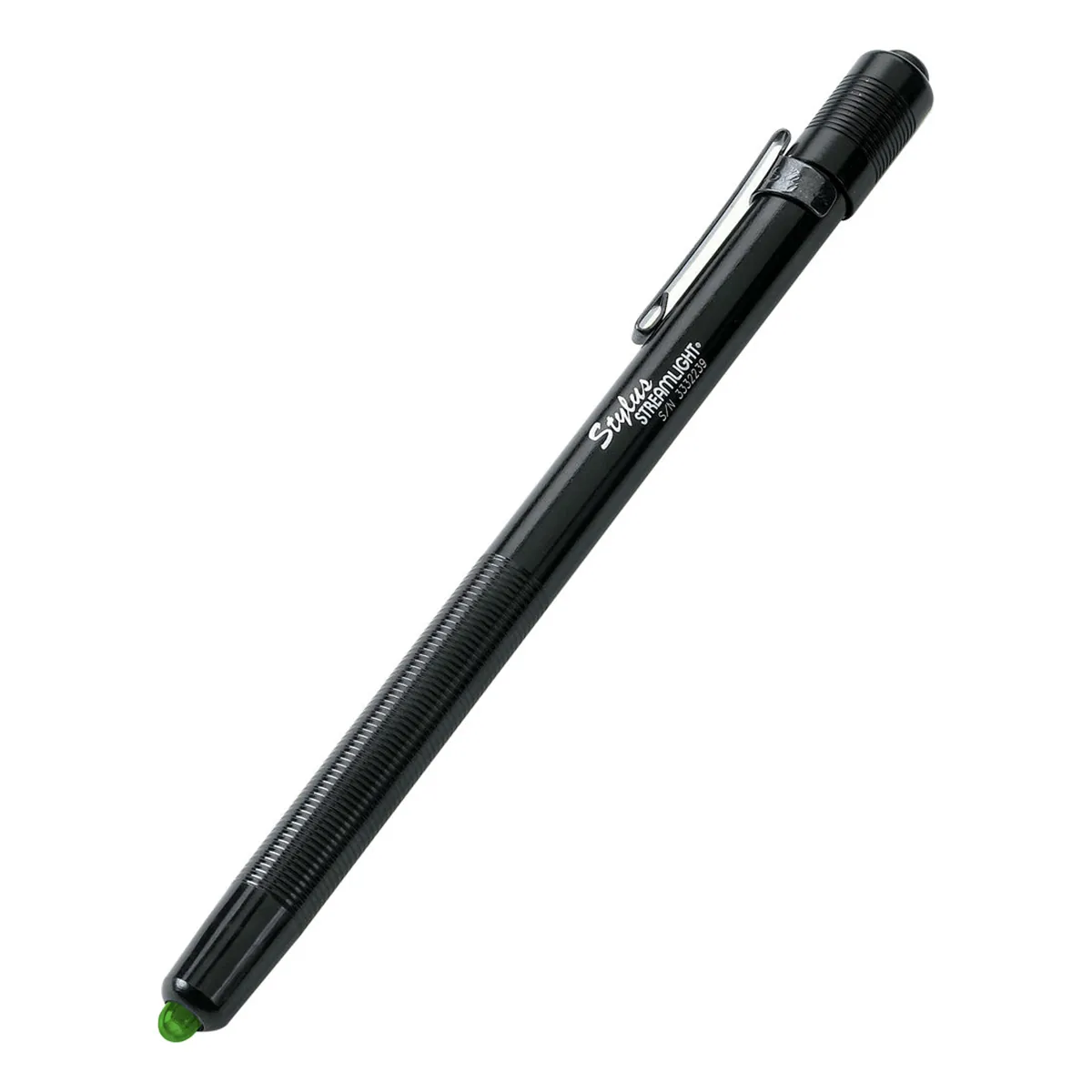 Streamlight 7 Lumen Stylus Penlight - Black - Clam - Green LED