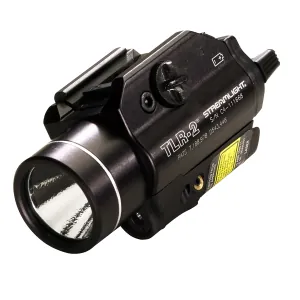 Streamlight TLR-2 Rail Mounted Tactical Weapon Light with Red Laser - Black