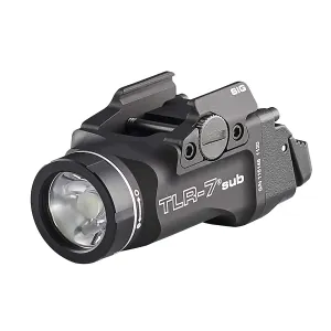 Streamlight TLR-7 sub Tactical Rail Mounted Light for SIG SAUER P365 and P365 XL Closed Rail Systems Subcompact Handguns - Black