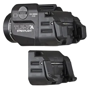Streamlight TLR-7 X Compact Tactical Weapon Light with High and Low Paddle Switches - Black