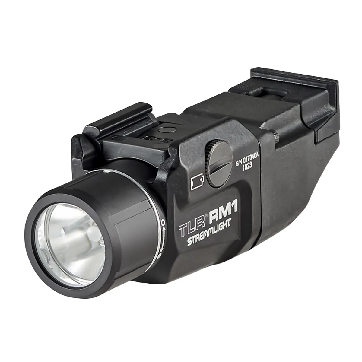 Streamlight TLR RM 1 Laser Rail Mounted Tactical Light with Red Laser, Black