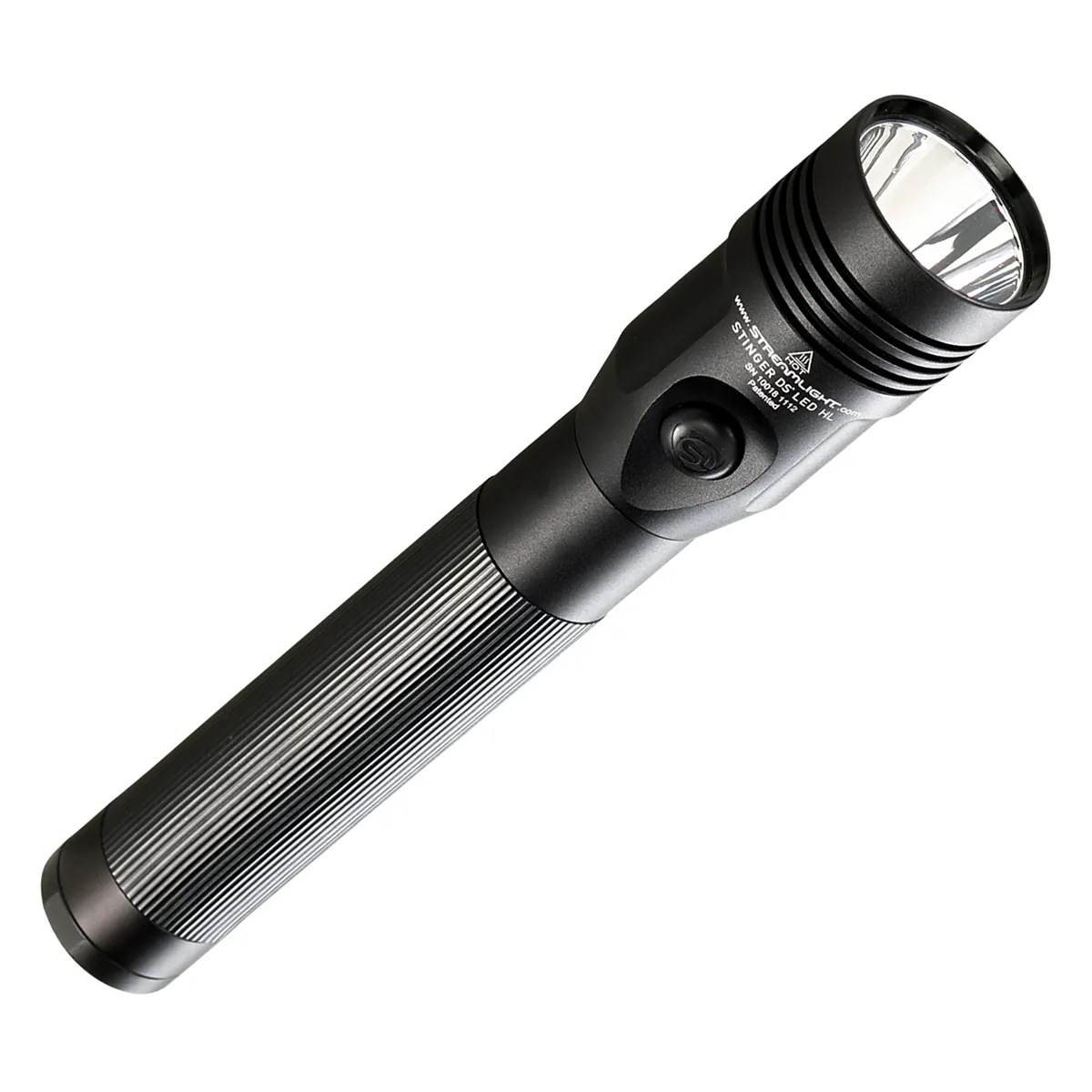 Streamlight Stinger DS LED HL High Lumen Rechargeable Flashlight with Dual Switches - Black