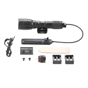 Streamlight ProTac Rail Mount HL-X Multi-Fuel Long Gun Light - Includes remote switch, tail switch, remote retaining clips, M-LOK mount, mounting hardware and 2 CR123A lithium batteries - Black