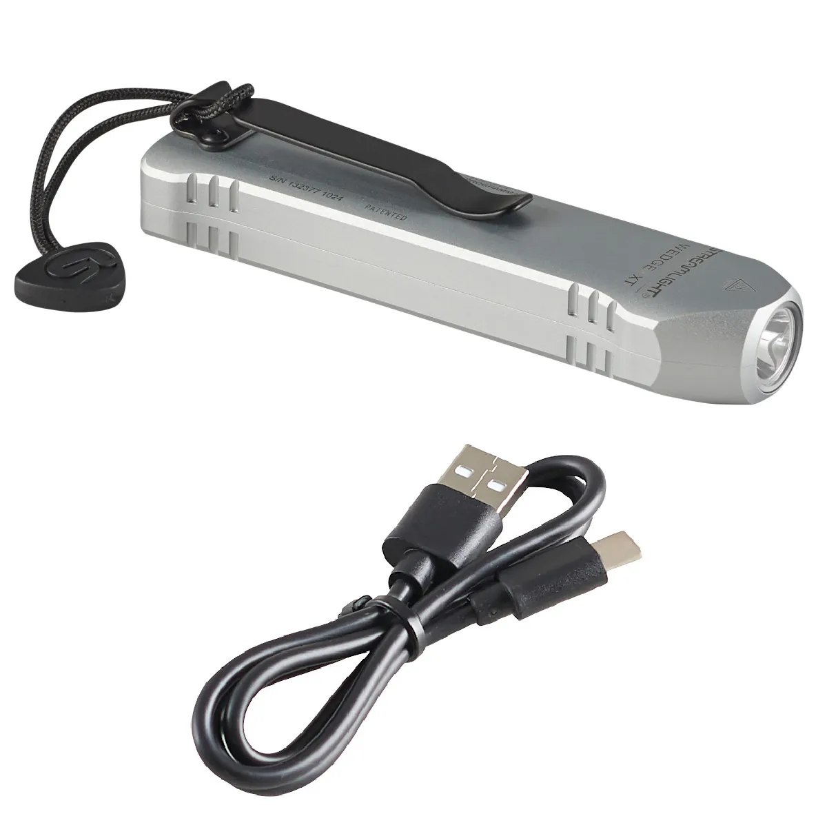 Streamlight Wedge XT Rechargeable EDC 500 Lumen Flashlight - Silver