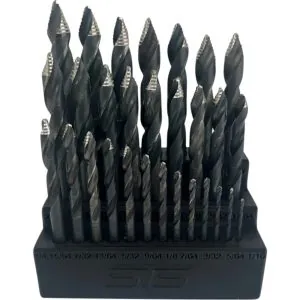 STS Auto Design STS29DBH - Magnetic Drill Bit Organizer For 29-Piece Drill Bit Sets (1/16-1/2)