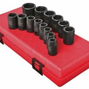 14 Metric 1/2" Drive Shallow