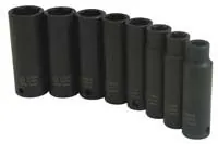 8 Piece 3/8" Drive Deep Impact