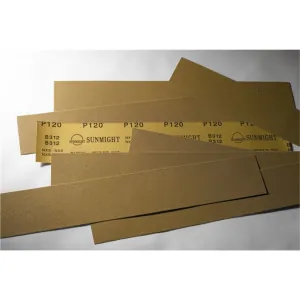 Sunmight USA Corporation Gold 05203 Open Coated File Sheet, 2-3/4 in W x 16-1/2 in L, P40 Grit, PSA Attachment