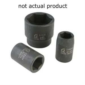 SUNEX 1/2"DR 7/16" 12PT DRIVELINE IMP SKT