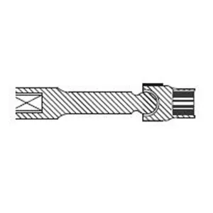SUNEX 1/2"DR 9/16" 12PT DRIVELINE IMP SKT
