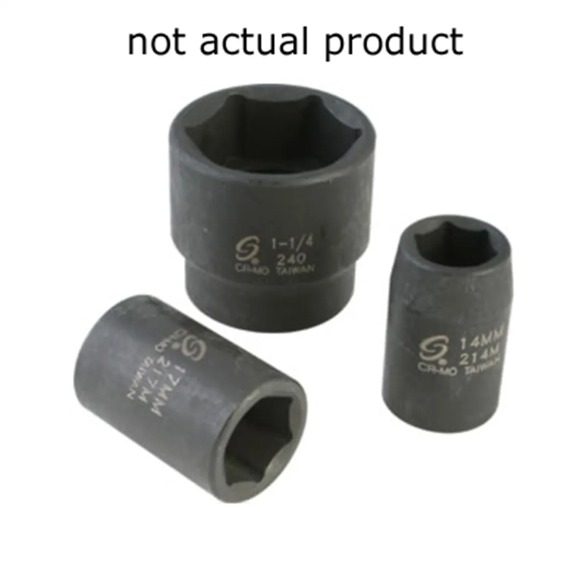 SUNEX 1/2" DR 23MM 12PT IMPACT SOCKET