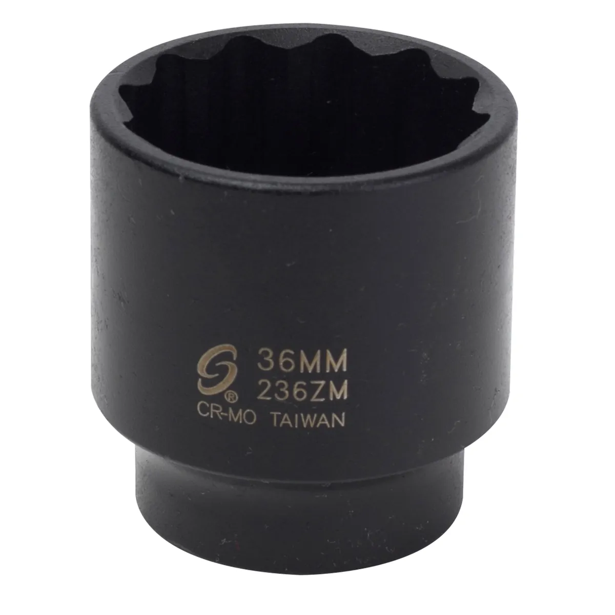 Sunex 1/2 in. Drive 12-Point Impact Socket,