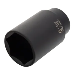 Sunex SOCKET IMPACT 1-7/16 1/2IN. DRIVE DEEP 6 POINT