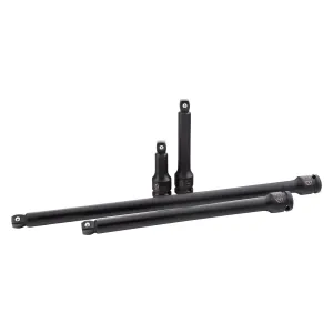 SUNEX 4-piece 1/2 in. Drive Impact Wobble E