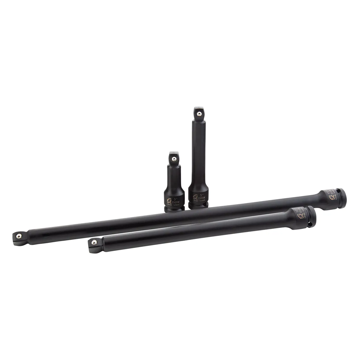 SUNEX 4-piece 1/2 in. Drive Impact Wobble E