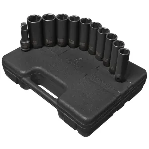 SUNEX 11 PC. EXTRA DEEP SAE/METRIC SKT SET