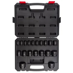 SUNEX 19-Piece 1/2 in. Drive Fractional SAE