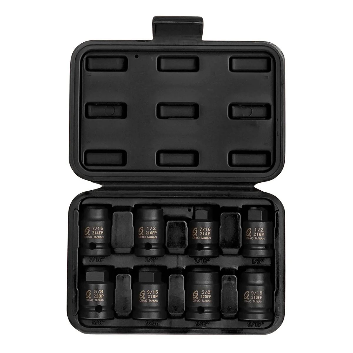 SUNEX 8PC 1/2"DR PIPE PLUG SOCKET SET