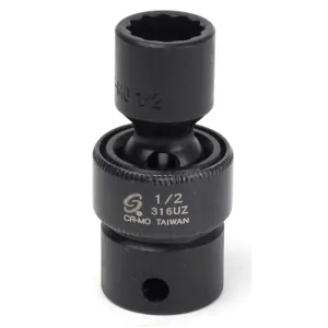 SUNEX 3/8 in. Drive 12-Point 1/2 in. Univer