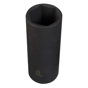 SUNEX 1" SOCKET IMPACT 3/8" DRIVE DEEP 6 POINT