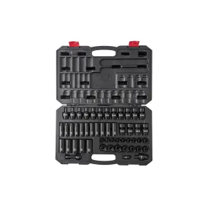 SUNEX 3/8" Drive 51 Piece Metric Impact Socket Set