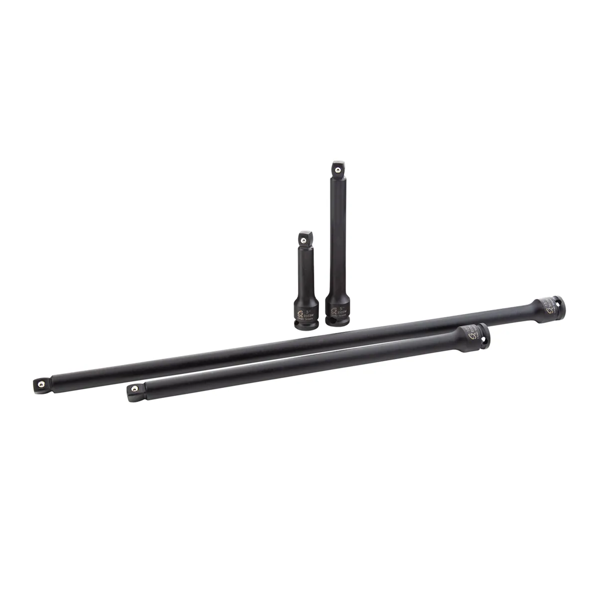 SUNEX 4-piece 3/8 in. Drive Impact Wobble E