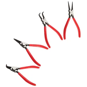 SUNEX 4-Piece Snap Ring Pliers Set