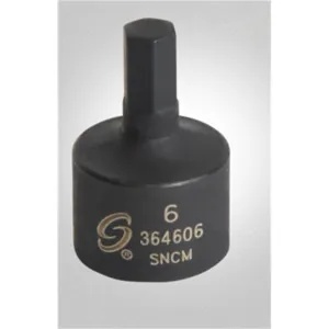 SUNEX 3/8 in. Drive 6 mm Stubby Hex Impact