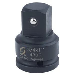 SUNEX SOCKET ADAPTER IMPACT 3/4" FEMALE 1" MALE