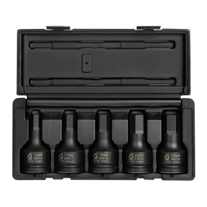 SUNEX 3/4" DR. METRIC HEX SET XXX