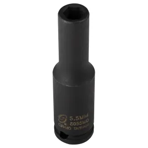 SUNEX SOC 5.5 MM 1/4D IMP 6PT DP