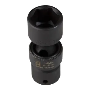 SUNEX SOC 14MM 1/4D IMP UNIV 6PT