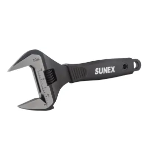 SUNEX 10 Inch Wide Jaw Adjustable Wrench 1-15/16 Inch (51mm)