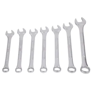 SUNEX 7 Pc Metric Raised Panel Jumbo Combination Wrench