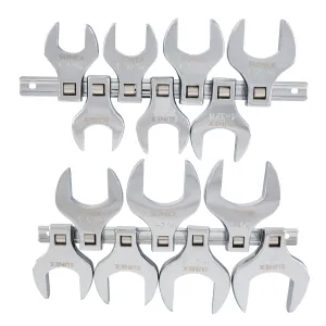 SUNEX 14 Piece 1/2 inch Drive. Jumbo SAE Crowfoot Wrench Set