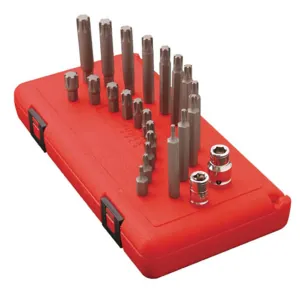 SUNEX 24-Piece Ribe Bit Set