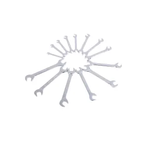 SUNEX 14-PC Metric Wrench Set, Full Polish