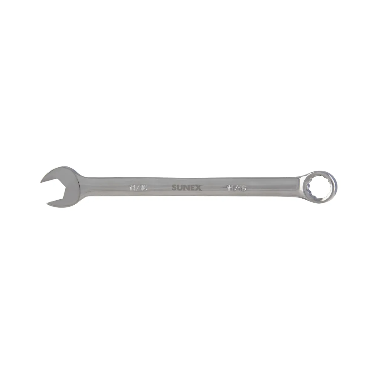 SUNEX 11/16" Full Polished CombinationWrench