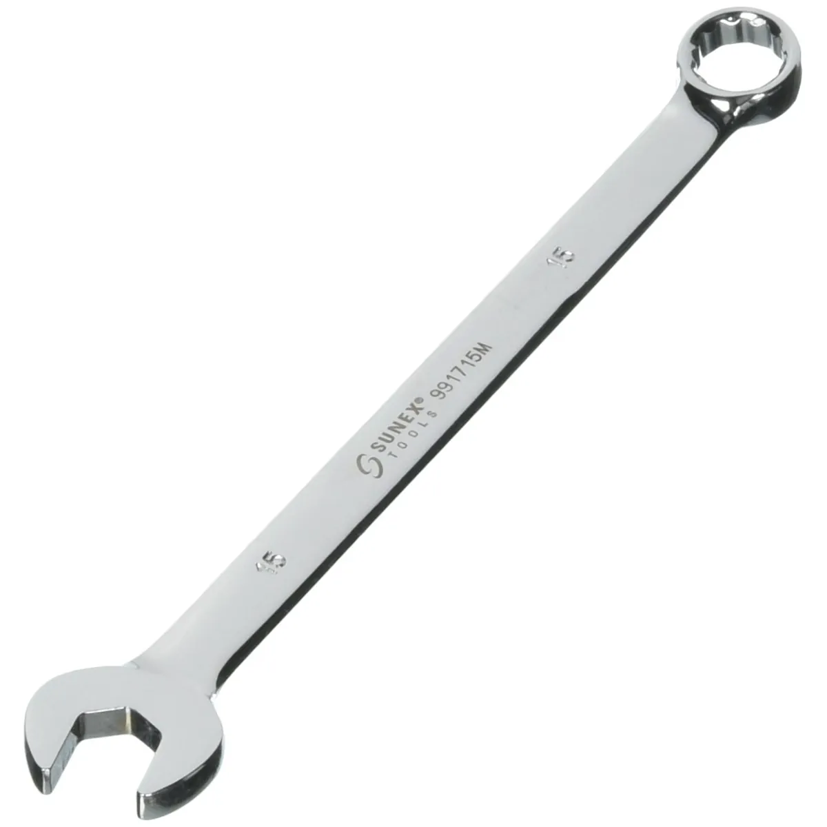 Sunex 15mm Full Polish Combi Wrench